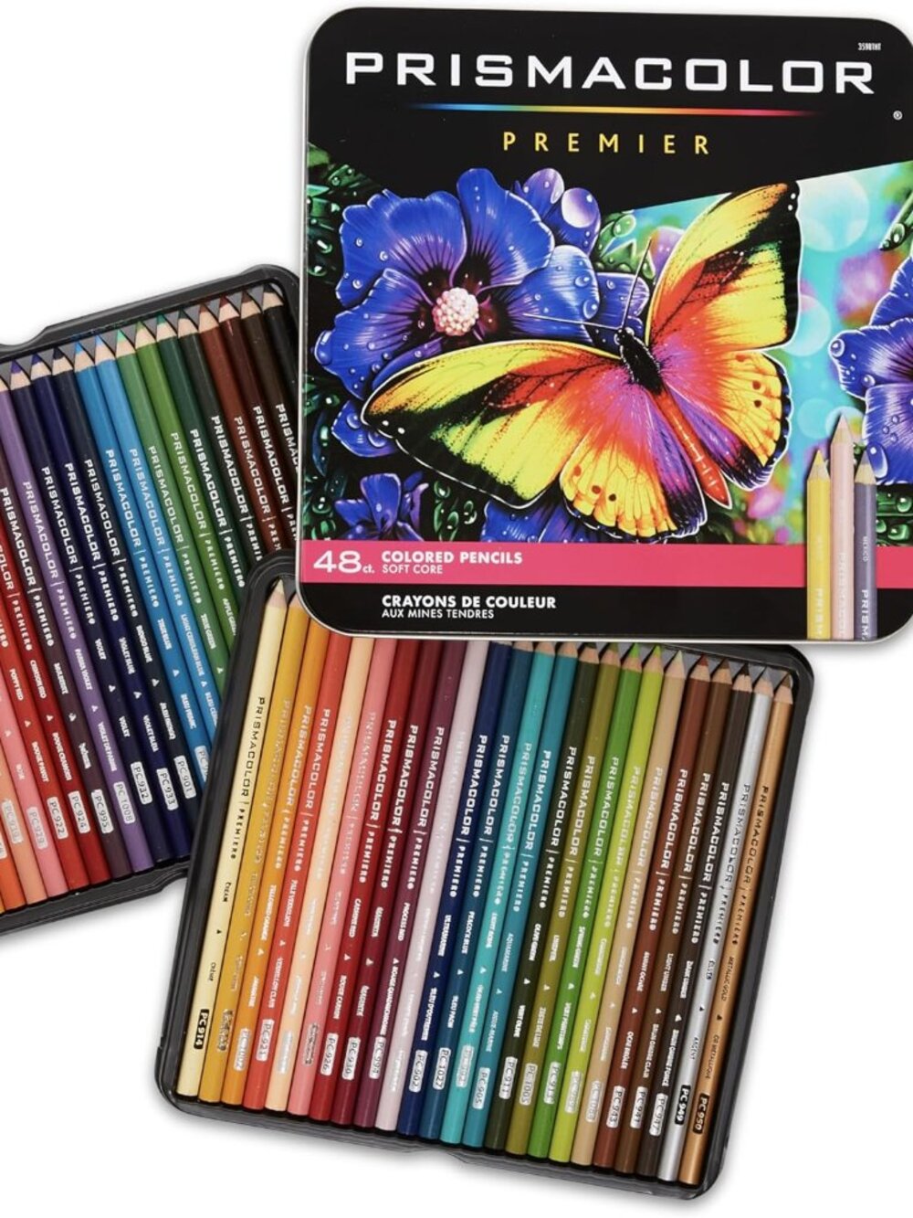 Prismacolor Premier Colored Pencils, Soft Core, 48 Pack